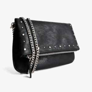 Bolso flap cremallera tachas - CLAUDIA SANCHEZ